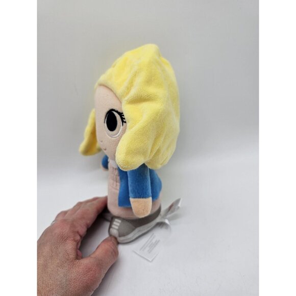 Funko Stranger Things El Eleven With Blond Wig 8" Plush Netflix Official Merch - Picture 4 of 7